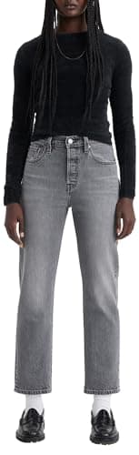 Levi's Damen 501® Crop Jeans,Hit The Road Bb,28W / 28L