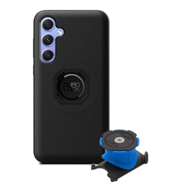 QUAD LOCK Vorbau/Lenker Handyhalterung Fahrrad Kit mit Samsung Galaxy A55 MAG Hülle