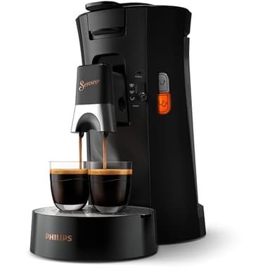 PHILIPS Senseo Select CSA240 / 61 - Kaffeepadmaschine - Schwarz