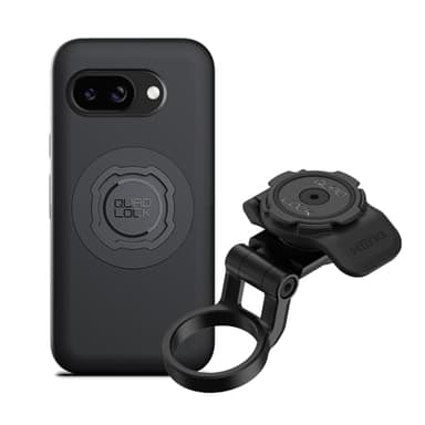 QUAD LOCK Vorbaukappe (Verstellbar) Fahrradhalterung Kit mit MAG Handyhülle für Google Pixel 9a