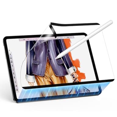 ESR Magnetisch Paper-Feel Schutzfolie für iPad Pro 12.9 Zoll (2022/2021/2020/2018), Schreiben und Zeichnen wie auf Papier, Abnehmbar und Wiederverwendbar, Kompatibel mit Gehärtetem Film, Matte Folie