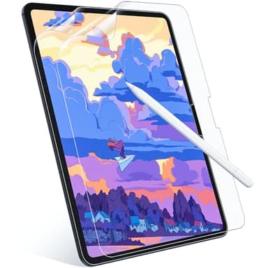 2 Stück Papier Schutzfolie für iPad Pro 13 Zoll (M4, 2024), Matt Folie Schutzfolie Displayschutz Schreiben und Zeichnen wie auf Papier, Blendfreiem Feel Paper Film PET Screen Protector