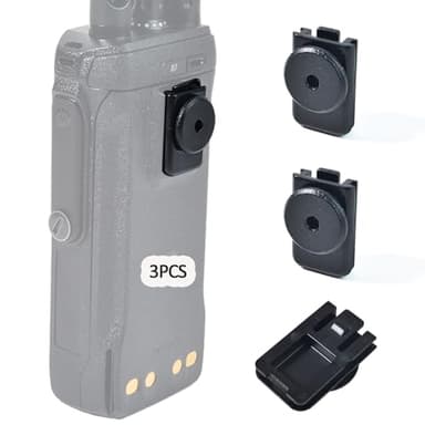 HYS Walkie Talkie Fixed Zubehör Kompatibel mit Motorola Radio DP3400 DP3600 DP4400 DP4600 DP4800 DP3661e DP4401e DP4801e XPR3300e XPR3500 XPR7550 XPR6500 XIR P8268 Two Way Radio(3 Stück)