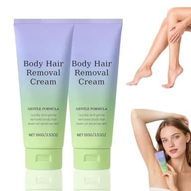 Body Haarentfernung Schaum, 2025 Neu Enthaarungscreme Intimbereich 100g, Haarentfernungscreme Enthaarungsschaum für Frauen Und MäNner Kann FüR Arme, Achseln, Beine Haarentfernung (2)