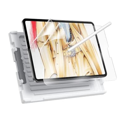 ESR 2 Stück Paper Feel Schutzfolie für iPad Pro 11 Zoll (2022/2021/2020/2018)/iPad Air 5/4 (2022/2020), Schreiben und Zeichnen wie auf Papier, dünn und reaktionsschnell, Einfache Anbringung, Matt
