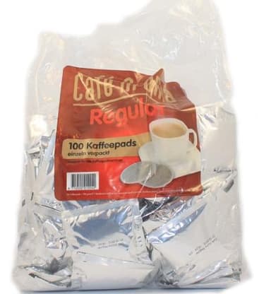 Café Aroma Regular 100 Kaffeepads Megabeutel