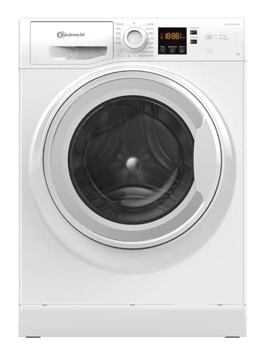 Bauknecht BW 719 A Waschmaschine Frontlader/ 7kg/ EEK A/kraftvolle Fleckentfernung/Kurz 45 / Clean Plus/Kurz 30 / Anti-Allergie Plus/Mengenautomatik/Option Extra Touch/Dynamic Inverter Motor, Weiß